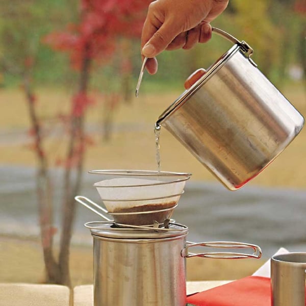 SOTO HELIX COFFE MAKER OD-HLX, kaffefilterhållare stål hopfällbar