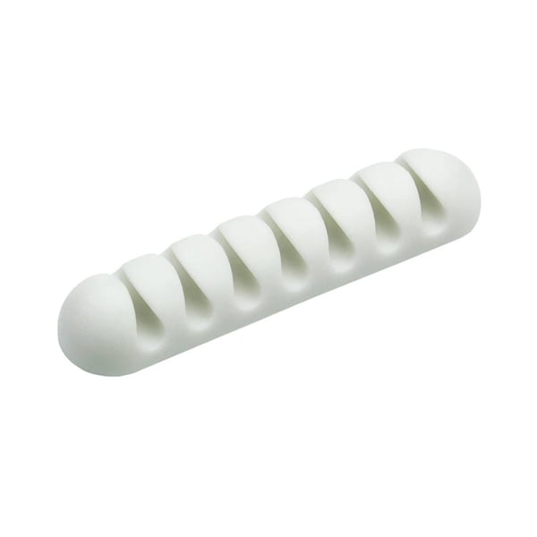 Kabelholder med 7 plasser - Hvit