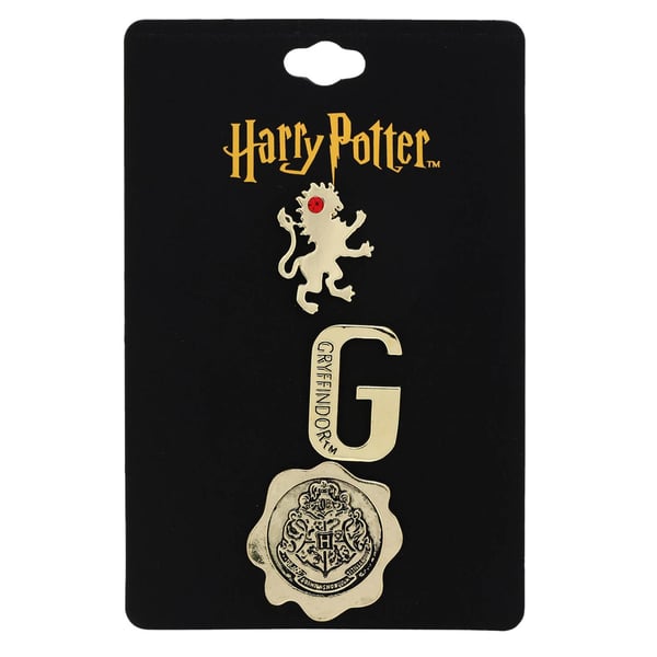 Harry Potter, 3x Pinssit - Gryffindor