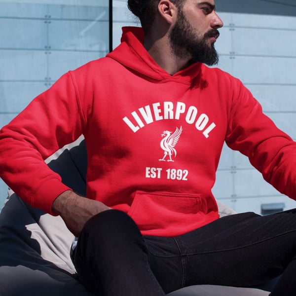 Liverpool huvtröja Hoodie Sweatshirt 1892 t-shirt
