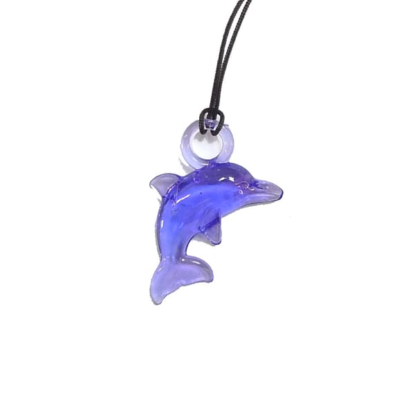 Delfinhalsband Blå
