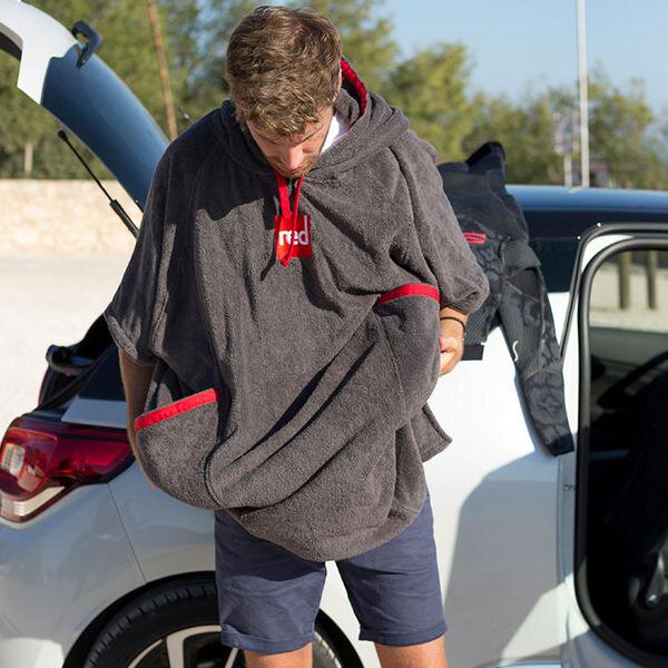 RED RIDE 10.6, RED SPORT, RED MENS LUXURY TOWELLING ROBE L, handduksponcho