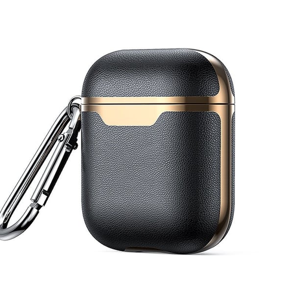 Beskyttelsesdeksel til AirPods - Svart / Gull