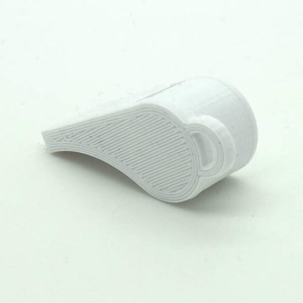 Fløjte 2-pak PLA plast 118+ Db hvid