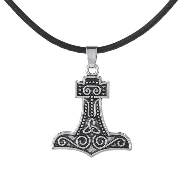 Halsband Tors Hammare Thor Mjölner Symbol Nordisk mytologi