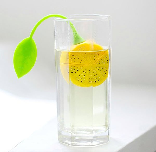 Te Si / Te Holder i Silikone - Citron