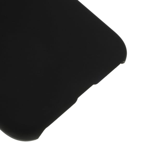 Gummibelagt hårdt bagcover i plastik til iPhone 11 Pro - Sort