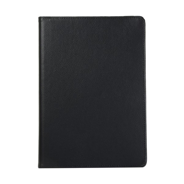 Apple iPad 10.2 2021/2020/2019 Litchi Texture Stand - etui - Sort