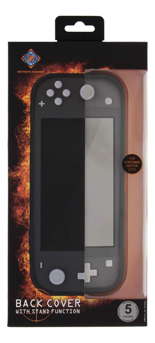 DELTACO GAMING Kompatibel med Nintendo Switch Lite Deksel Svart