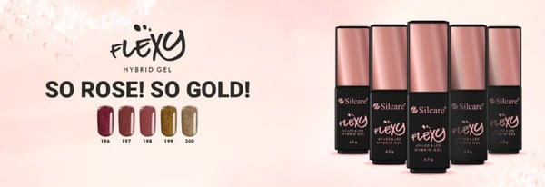 Gellakk - Flexy - *197 4,5g UV gel/LED - So Rose So Gold