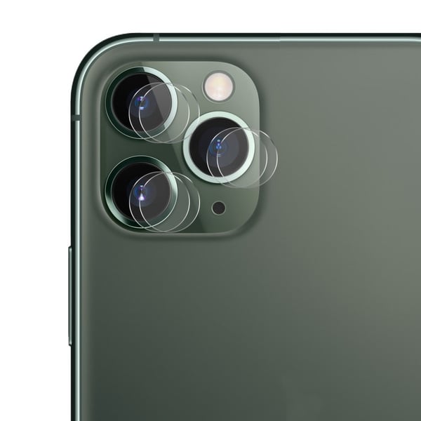 iPhone 11 Pro/Pro Max 2 - pakke HAT PRINCE kameralinse i herdet glass