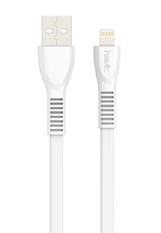 Havit USB Lightning -kaapeli 1m Valkoinen