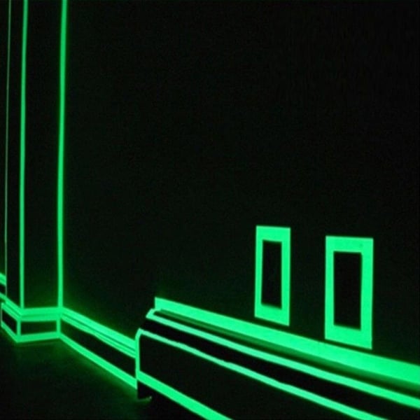 Selvlysende Tape / Glow in the Dark - 2 cm x 3 meter