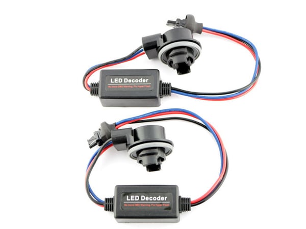 T25 p27/7w 3157 py27/7w motstånd för ledlampor canbus decoder