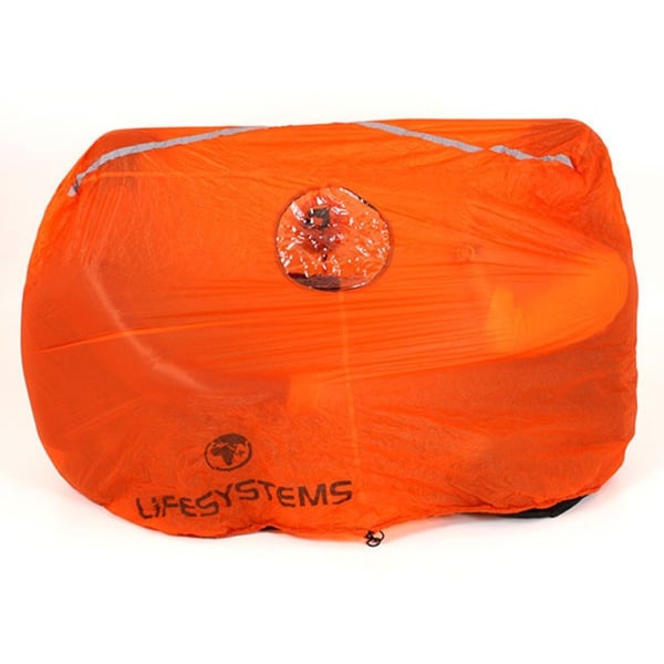 LIFESYSTEMS SURVIVAL SHELTER 2, lifesystem vindsäck, vindskyddat tält överlevnad