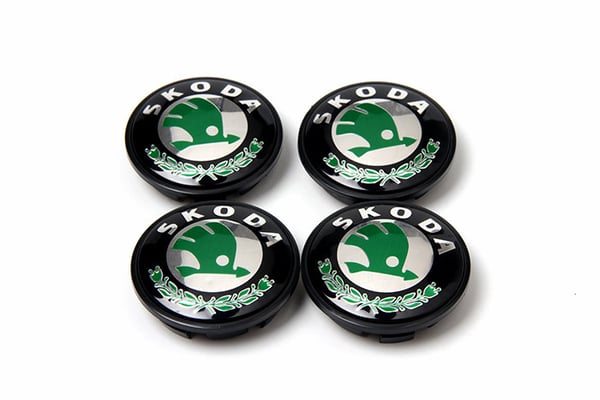 SK02- 56MM 4-pak Center dækker Skoda