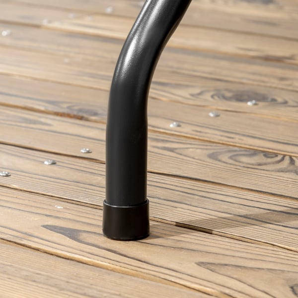 Trädgårdsbord, 180x75,5x73 cm, Mörkgrå