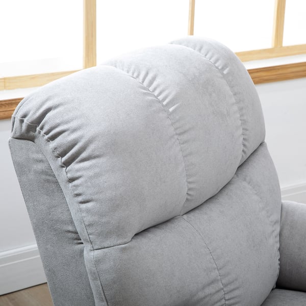 Hierova lepotuoli, 83x95x105 cm, harmaa