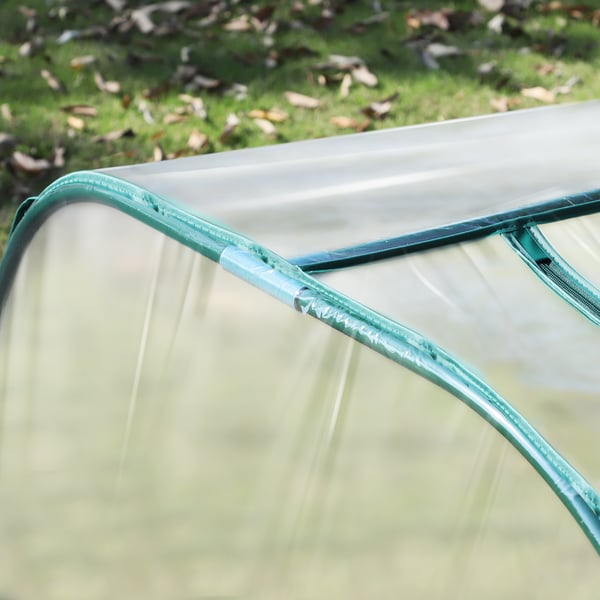 Växthus, 395x100x80 cm, Transparent