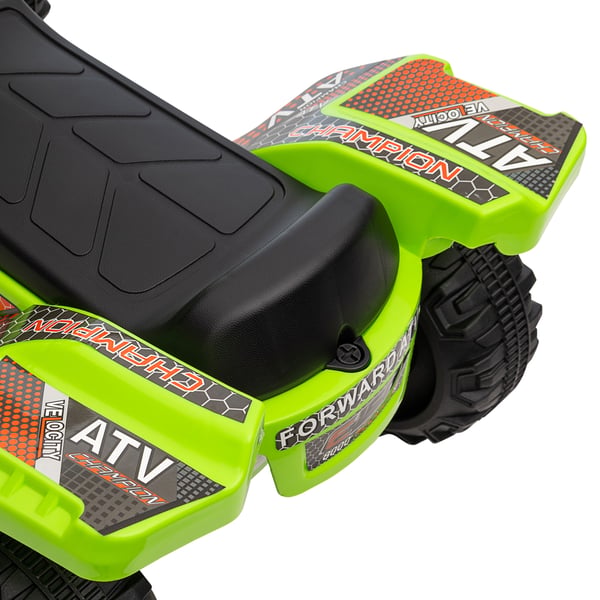 Elektrisk ATV til børn, 70x42x45 cm, grøn