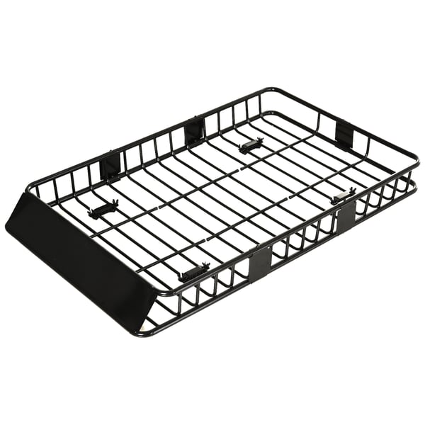 Kattoteline, 162x99x16 cm, musta