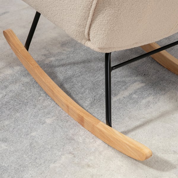 Gyngestol, 71x92x101 cm, Beige
