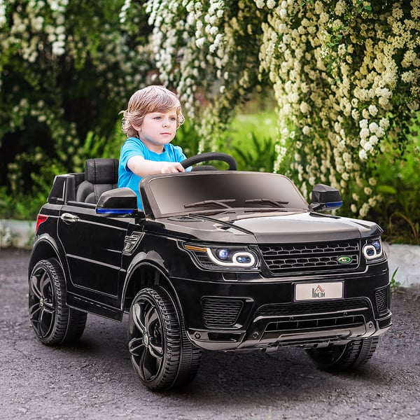 Sähköinen lasten auto, 110x68x52 cm, musta