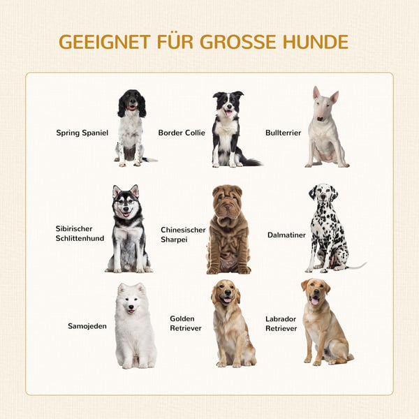 Hundebur Bord, 94x60x71,5 cm, Hvid Sort