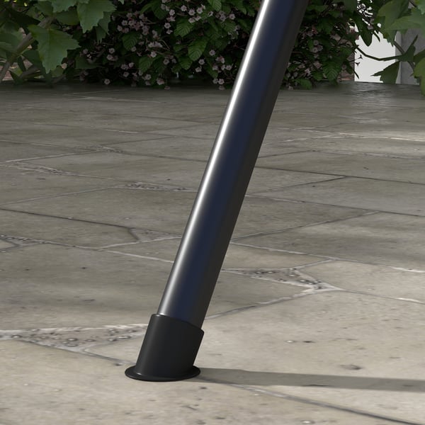 Utesving, 172x110x153 cm, Grå