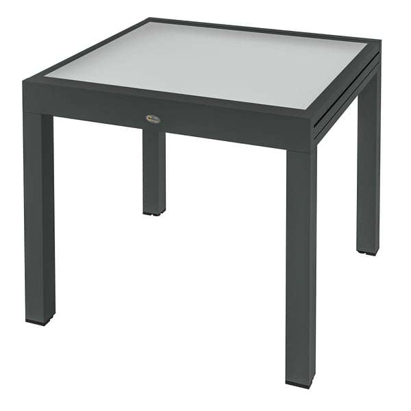 Havbord, 160x80x75 cm, Transparent