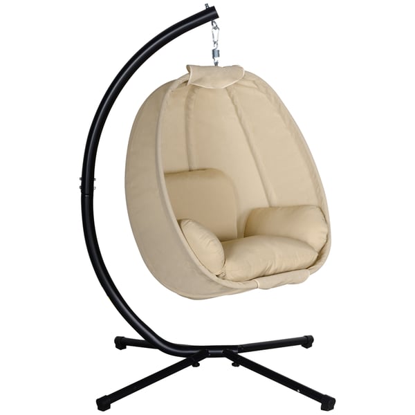 Hængestol Æg, 125x95x170 cm, Khaki Hængestol Æg, 125x95x170 cm, Khaki