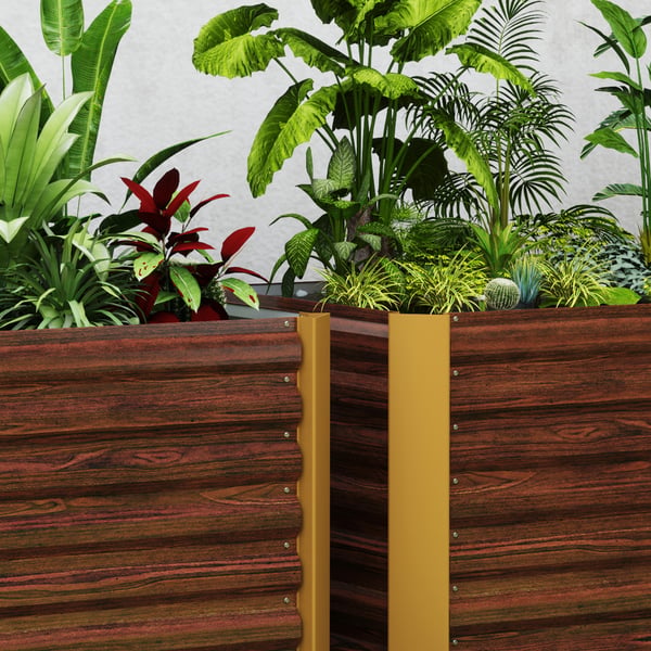Hævet Bed, 120x60x60 cm, Brun