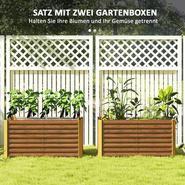 Hævet Bed, 120x60x60 cm, Brun