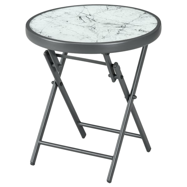 Sidebord, 45x45x50 cm, Hvid