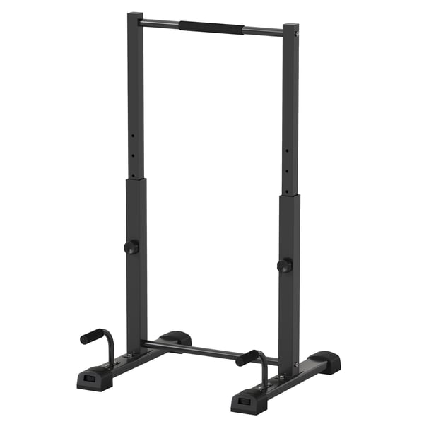 Dip-teline, 65x63x93-117 cm, Musta