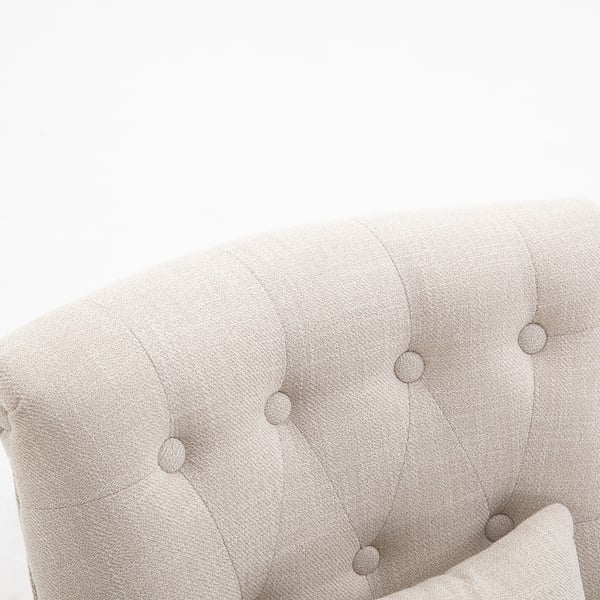 Lænestol, 52,5x69x77 cm, Creme