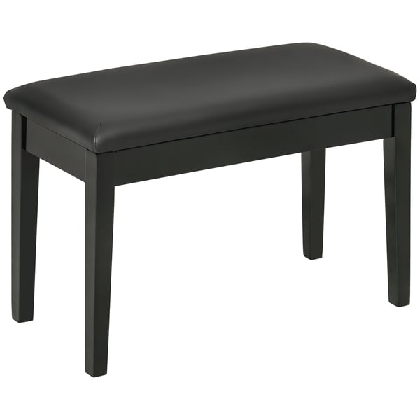 Pianopall, 75x35x49 cm, Svart
