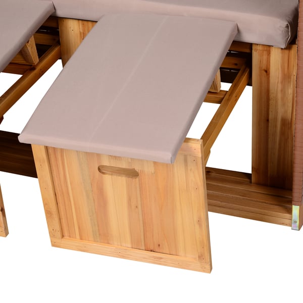 Rantatuoli, 118x79x160 cm, Beige