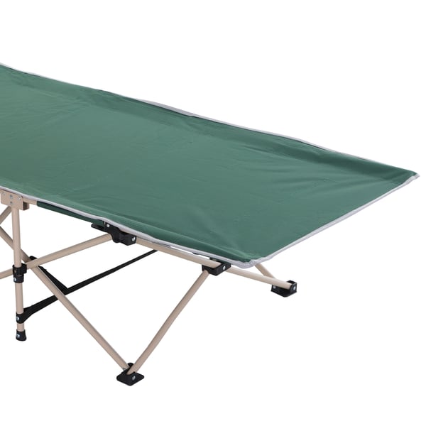 Camping Seng, 190x68x52 cm, Grøn