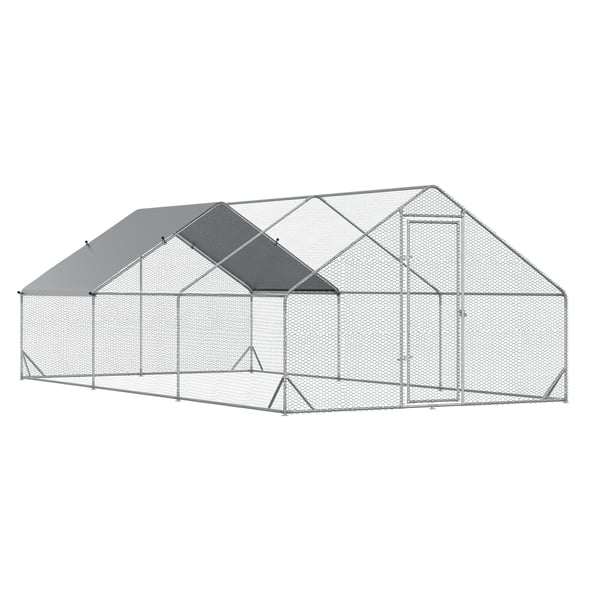 Hønsehus, 300x600x200 cm, Grå