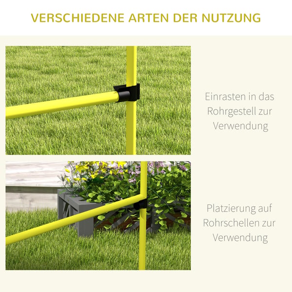 Hund Agility Forhindringssæt, 99x65x94 cm, Gul