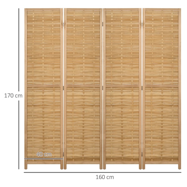 Rumdeler, 160x170 cm, Naturlig