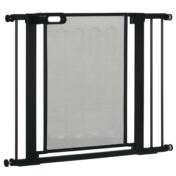 Katteport, 75-103x76 cm, Sort