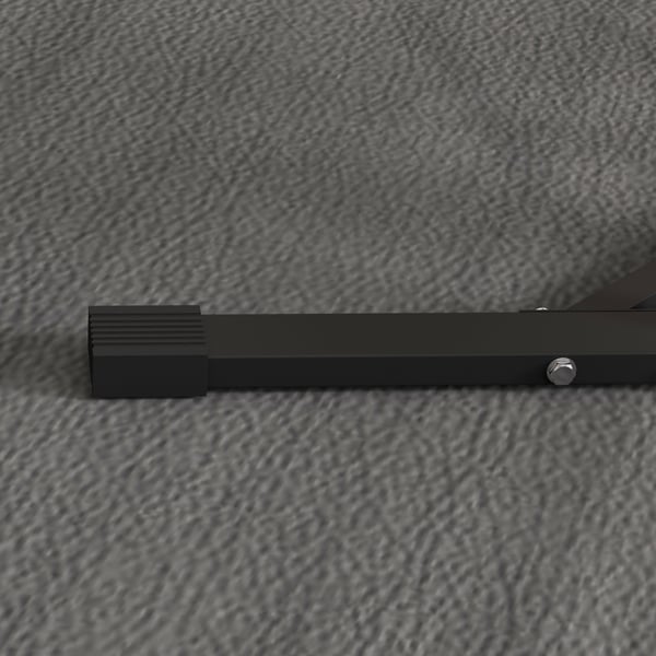 Boksestativ, 160x145x175-220 cm, Sort