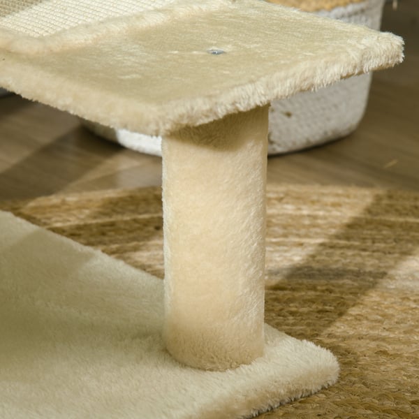 Kattetårn, 50x50x100 cm, Beige