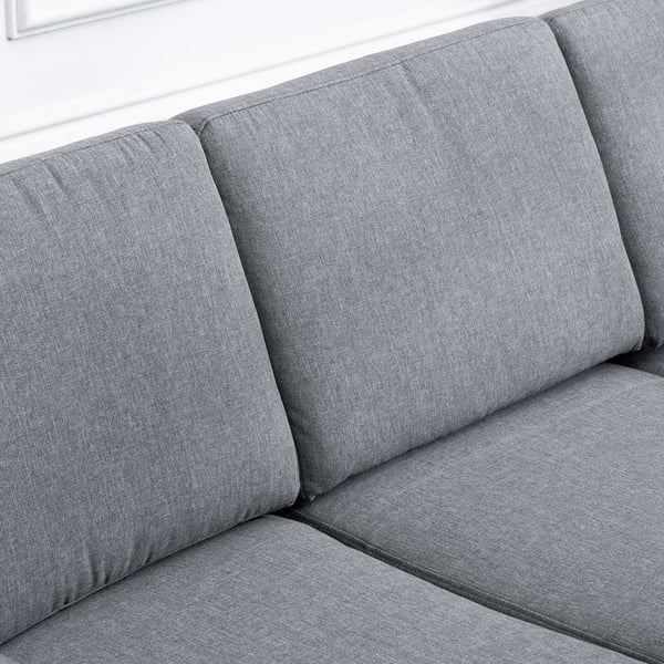 Soffa, 200x82x78 cm, Mörkgrå