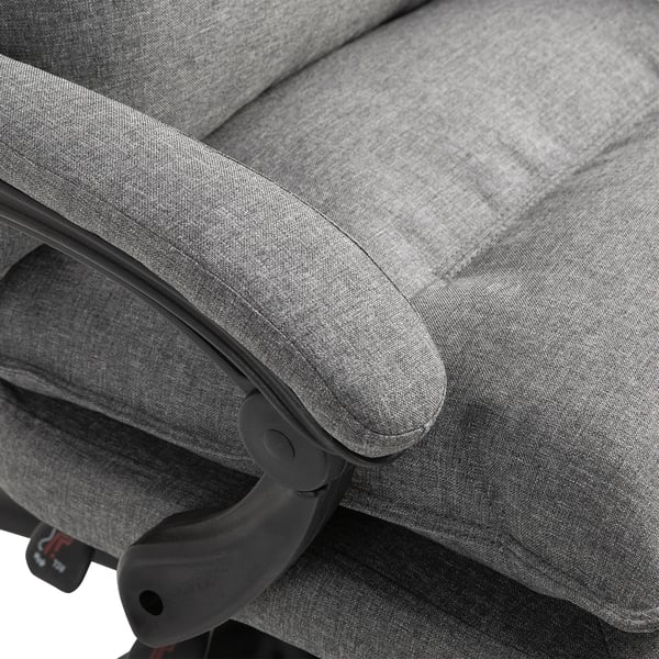 Massage kontorstol, 70x62x120-130 cm, sort