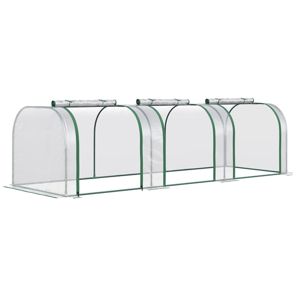 Växthus, 295x100x80 cm, Transparent