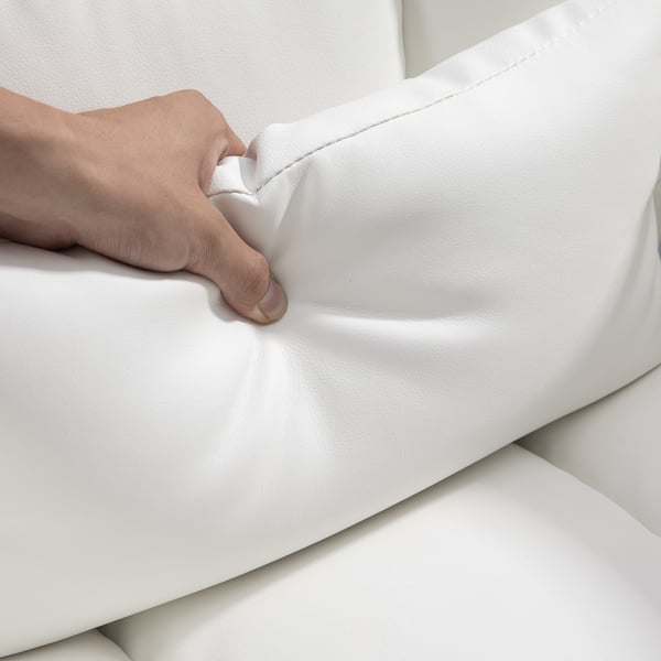 Kontorstol, 69x65x107-115 cm, Hvid
