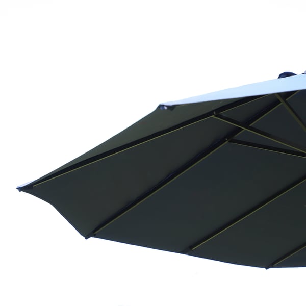Patiosateenvarjo, 460x270x240 cm, Sininen